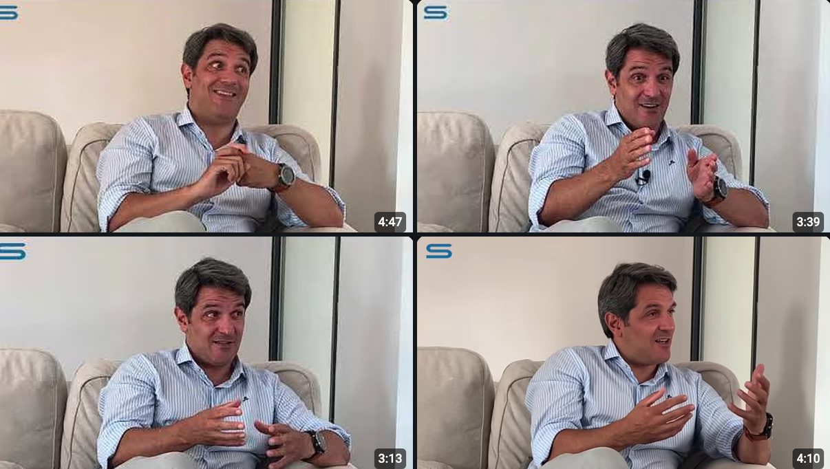 Vídeos de Ángel Garrorena en el canal de YouTube de Lean Sales